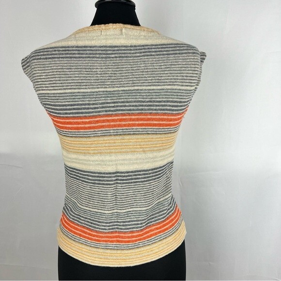 Ralph Lauren Chaps Linen Knit Sleeveless Top - Picture 3 of 9